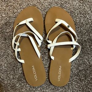 Volcom sandals woman’s size 10